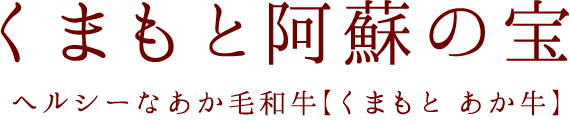 くまもと阿蘇の宝　ヘルシーな赤毛和牛　くまもとあか牛